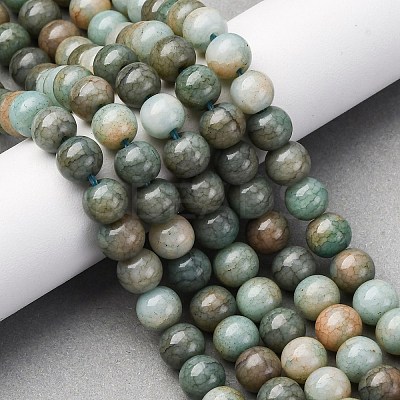Ombre Effect Dyed Glass Beads Strands GLAA-T031-01O-13-1
