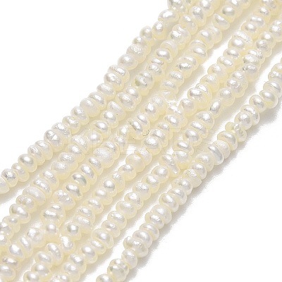 Natural Cultured Freshwater Pearl Beads Strands PEAR-A005-28-1