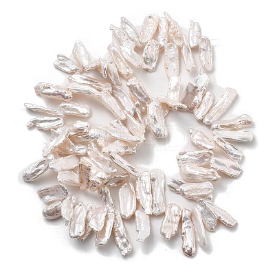 Natural Baroque Keshi Pearl Beads Strands PEAR-P064-02E-05B-1