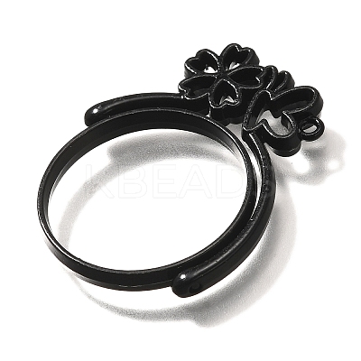 Alloy Open Back Bezel Pendants PALLOY-I223-16EB-1