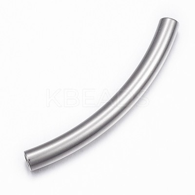 Tarnish Resistant 304 Stainless Steel Tube Beads STAS-G137-40P-1