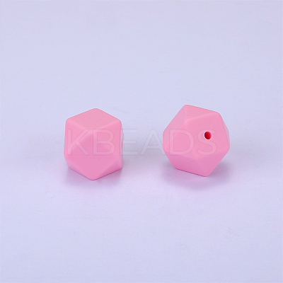 Hexagonal Silicone Beads SI-JX0020A-72-1