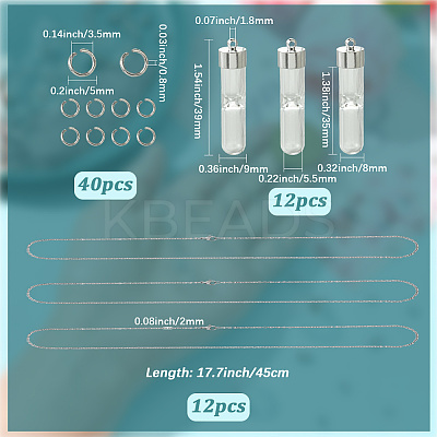 DIY Necklace Making Kits DIY-SC0030-96C-1