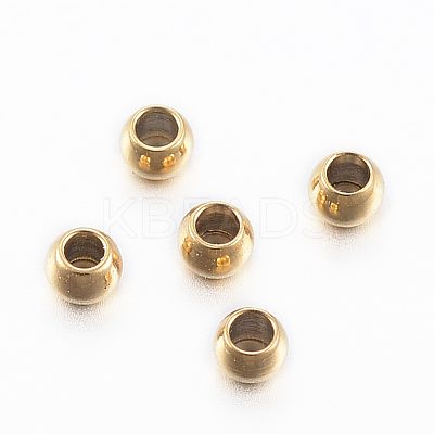 Ion Plating(IP) 304 Stainless Steel Beads STAS-H394-08G-1