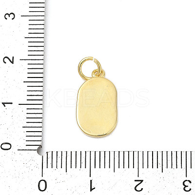 Brass Enamel Pendants KK-U068-05G-02-1