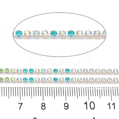 Rhinestone and Iron Cup Chain CH-A007-01H-1