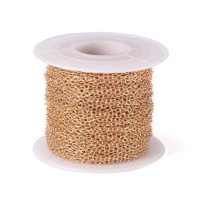 Brass Cable Chains CHC-S003-11G-1