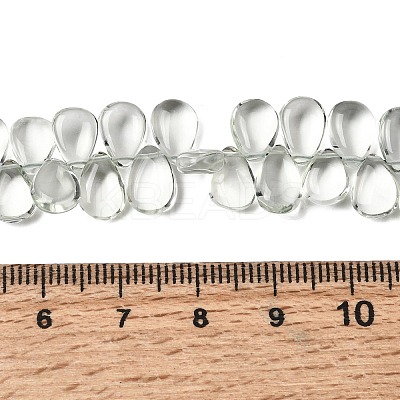 Natural Green Quartz Beads Strands G-D099-01A-1