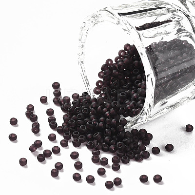 12/0 Grade A Round Glass Seed Beads SEED-Q006-M27-1