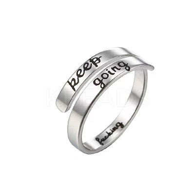 201 Stainless Steel Finger Rings FS-WGA0219-03-1