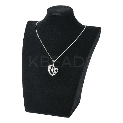 Necklace Standing Bust Displays NDIS-Q001-1-1