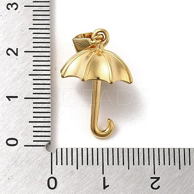 PVD Vacuum Plating 304 Stainless Steel Pendants STAS-B053-22G-1