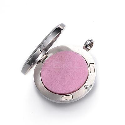 316 Surgical Stainless Steel Diffuser Locket Pendants STAS-H342-96P-1