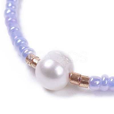 Adjustable Nylon Thread Braided Beads Bracelets BJEW-JB04375-1