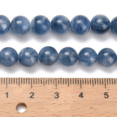 Natural Kyanite Beads Strands G-C259-B01-8mm-01-1