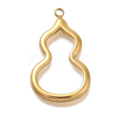 Ion Plating(IP) 304 Stainless Steel Pendants STAS-P371-023G-1