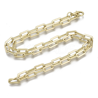 Brass Paperclip Chains MAK-S072-15A-MG-1