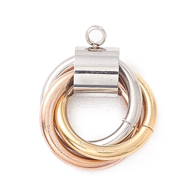 PVD Vacuum Plating 304 Stainless Steel Pendants STAS-A059-01A-1