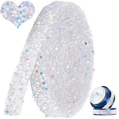 5M Rhinestone Ribbon OCOR-CY0002-01B-1