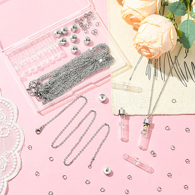 DIY Necklace Making Kits DIY-SC0030-96C-1