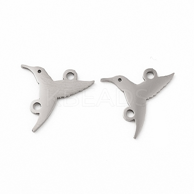Non-Tarnish 201 Stainless Steel Connector Charms STAS-K251-086P-1