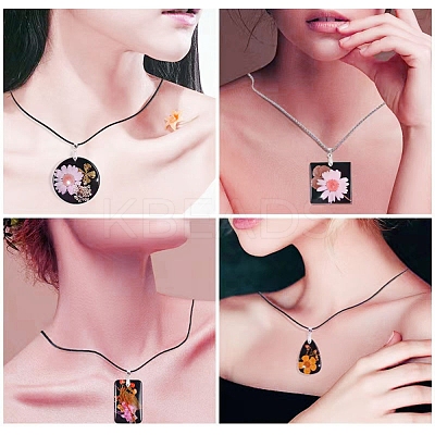 DIY Geometric Shape Pendant Silicone Molds DIY-E057-03-1