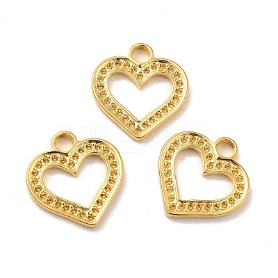 Ion Plating(IP) 304 Stainless Steel Pendants Rhinestone Setting STAS-A066-04G-1