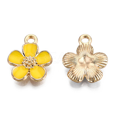 Eco-Friendly Zinc Alloy Pendants FIND-N048-44K-NR-1