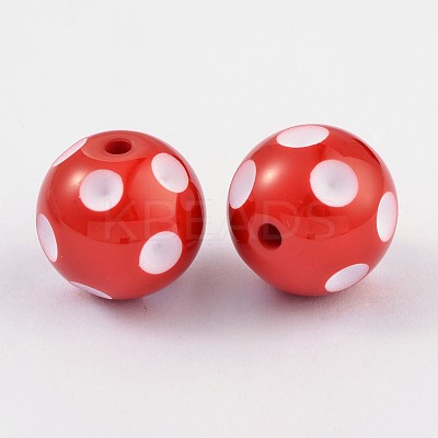 Chunky Bubblegum Acrylic Beads LS-SACR-S146-20mm-11-1