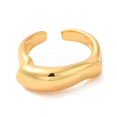 304 Stainless Steel Open Cuff Rings RJEW-K261-01E-G-1