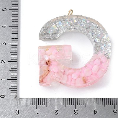 Resin Pendants RESI-B029-01P-G-1
