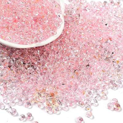 6/0 Spray Paint Fringe Glass Seed Beads SEED-H003-11D-1