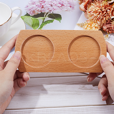 Wood Pepper Grinder Holder DJEW-WH0034-81A-1