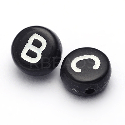 Opaque Acrylic Beads PB40C9070-1