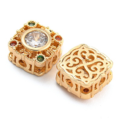 Brass Beads KK-D048-06G-1