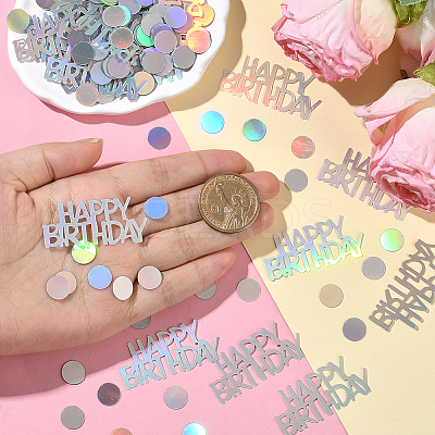 2 Bags Plastic Confetti DIY-SC0031-54B-1