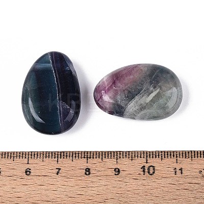 Natural Fluorite Pendants G-N349-08G-1