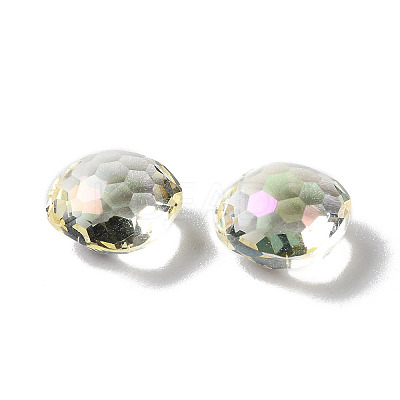 Transparent Glass Rhinestone Cabochons RGLA-B003-07A-1
