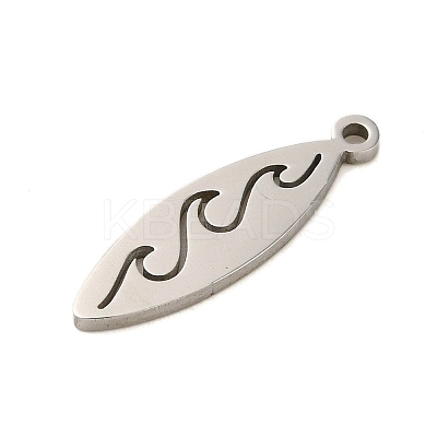 Non-Tarnish 304 Stainless Steel Pendants LS-STAS-S123-03P-06-1