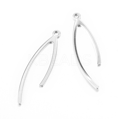 Tarnish Resistant 201 Stainless Steel Pendants LS-X-STAS-S054-35-1