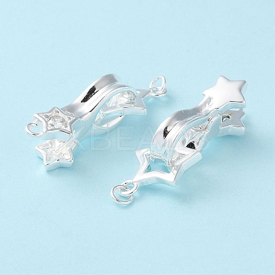 925 Sterling Silver Fold Over Clasps LS-STER-D005-10S-1
