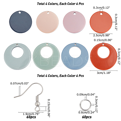 DIY Dangle Earring Making Kits DIY-NB0005-85-1