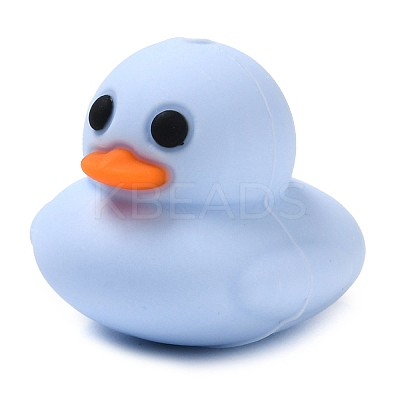 Duck Food Grade Silicone Focal Beads SIL-Q030-05D-1