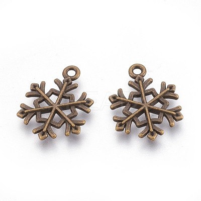 Tibetan Style Alloy Pendants X-TIBEP-GC114-AB-NR-1