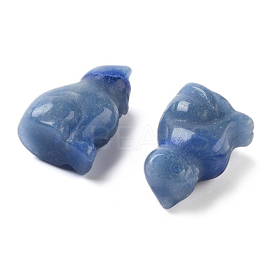 Natural & Synthetic Gemstone Carved Figurines DJEW-L023-B-1