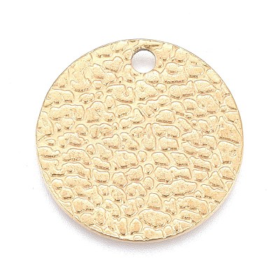 Ion Plating(IP) 304 Stainless Steel Charms STAS-M228-B01-G-1