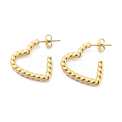 304 Stainless Steel Stud Earring EJEW-C067-14G-1