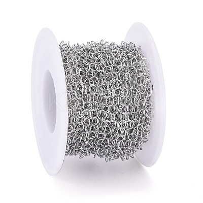 Tarnish Resistant 304 Stainless Steel Rolo Chains CHS-F011-05A-P-1