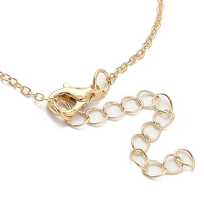 3Pcs Alloy Rhinestones Anklets LS-AJEW-S083-01G-02-1