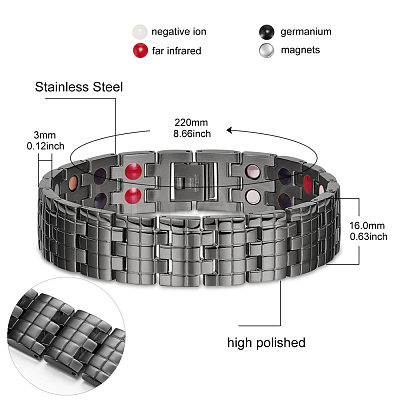 Stainless Steel Watch Band Bracelets JB648A-1